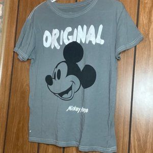 grey mickey mouse tee